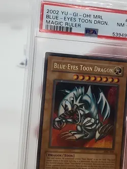 Blue-Eyes Toon Dragon MRL-000 Yu-Gi-Oh! Magic Ruler UNL Graded NM *CCGHouse* - Image 5