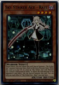 Sky Striker Ace - Raye Ultra Rare Magnificent Mavens MAMA-EN004 LP - Image 1