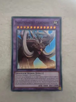 Yu-Gi-Oh Transcendosaurus Gigantozowler WISU-EN003 Super Rare 1st Edition - Image 1
