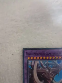Yu-Gi-Oh Transcendosaurus Gigantozowler WISU-EN003 Super Rare 1st Edition - Image 2