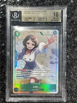 Lim (Parallel) OP10-037 Royal Blood Foil BGS 10 One Piece - Image 1