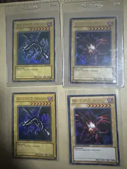 Konami Yu-Gi-Oh! CCG Card Lot 20 Blue-Eyes, Red-Eyes, Dark Magician, Limited Ed… - Image 3