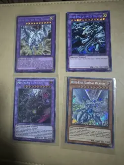 Konami Yu-Gi-Oh! CCG Card Lot 20 Blue-Eyes, Red-Eyes, Dark Magician, Limited Ed… - Image 4