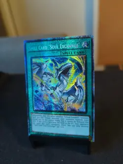 Yu-Gi-Oh Spell Card Soul Exchange MP25-EN007 1st Edition Starlight Rare NM - Image 2