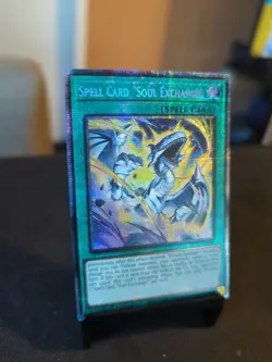 Yu-Gi-Oh Spell Card Soul Exchange MP25-EN007 1st Edition Starlight Rare NM - Image 3