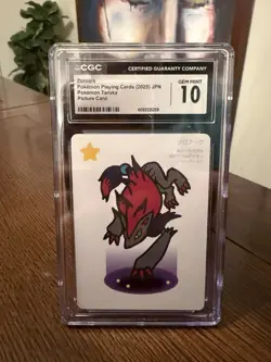 Zoroark Pokemon Playing Cards (2025) JPN CGC 10 - Image 1