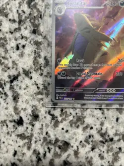 Pokemon TCG Tyranitar Scarlet & Violet Paldea Evolved Card 222/193 - Image 5