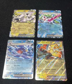 4 random ex cards mint condition (NOT THE ONES SHOWN) - Image 1