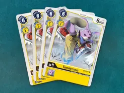 Turuiemon BT3-037 Playset Release Special Booster 1.5 Digimon Card Game x4 - Image 1