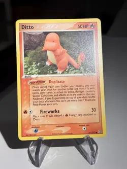 (🔥 Charmander) Ditto 61/113 EX Delta Species 2005 Vintage - NM rare Card - Image 4