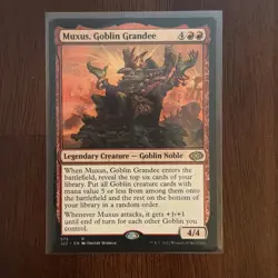 MTG Muxus, Goblin Grandee Jumpstart 2022 Regular Rare NM - Image 1