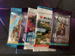 MTG - 50 Random Cards Bundle Job lot - Magic the Gathering Cards + BOOSTER PACK - Image 1