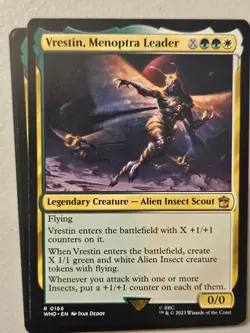 MTG | Vrestin, Menoptra Leader (x4 Playset) | (NM) Universes Beyond: Doctor Who - Image 1