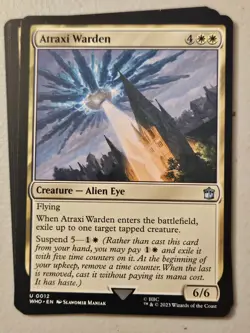 MTG | Atraxi Warden (x4 Playset) | (NM) Universes Beyond: Doctor Who - Image 1