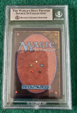 Circle Of Protection: Green - BETA - MTG - BGS 8.5. Quad++. - Image 2