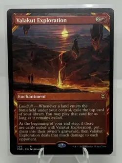 Valakut Exploration (Showcase)*Non-Foil* Zendikar Rising 303 NM - Image 1