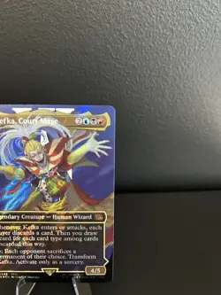Magic the Gathering Kefka, Court Mage Borderless Surge Foil 0543 Final Fantasy - Image 4