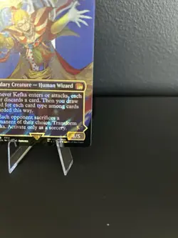 Magic the Gathering Kefka, Court Mage Borderless Surge Foil 0543 Final Fantasy - Image 5