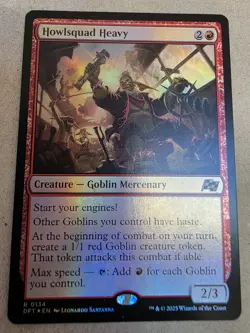 Howlsquad Heavy - Foil Aetherdrift - Mtg - Image 1
