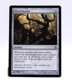 Mirrorworks Mirrodin Besieged Rare Artifact MTG Near Mint - Image 1