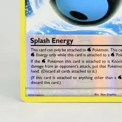 Pokemon Reverse Holo Special Energy Splash Energy 113/122 Breakpoint Card LP - Image 5