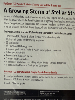 Pokemon Surging Sparks Elite Trainer Box + Booster Bundle, 2-pack ~ Costco Set - Image 2