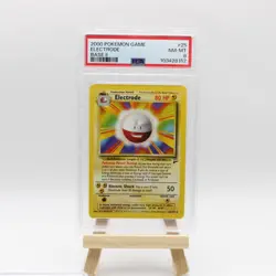 2000 Pokemon Base Set II 2 # 25 Electrode PSA 8 Card NM-MT - Image 1