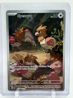 Pokemon TCG Spearow 151/132 Mega Evolution Full Art Secret Rare NM/Mint - Image 1