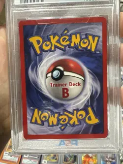 1999 Pokemon game Squirtle Trainer Deck B #63 PSA 6 EX-MT - Image 4