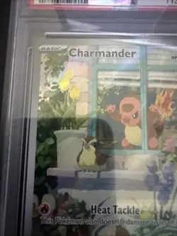 Charmander #44 Obsidian Flames ETB PSA 9 Mint 2023 Pokemon SVP en - Image 4