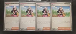 4x Dawn 087/094 Playset Trainer Phantasmal Flames Pokemon TCG NM - Image 1