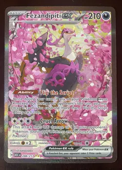 Pokemon TCG: Ascended Heroes FEZANDIPITI ex (288/217) Special Illustration Rare - Image 1