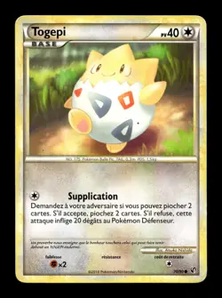 Carte Pokemon Togepi 70/90 Indomptable FR - Image 1
