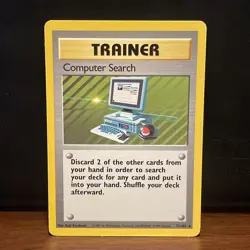 Computer Search (71/102) - Trainer Base Set Unlimited - Pokemon TCG - LP - Image 1