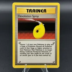 Pokemon TCG Devolution Spray Base Set 72/102 Regular Unlimited Rare Mp - Image 1