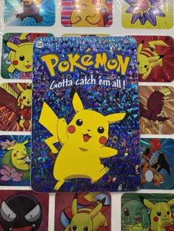 Pokemon Pikachu Holo Vintage Pocket Monsters Vending Prism Sticker Nintendo 2000 - Image 1