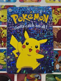 Pokemon Pikachu Holo Vintage Pocket Monsters Vending Prism Sticker Nintendo 2000 - Image 3