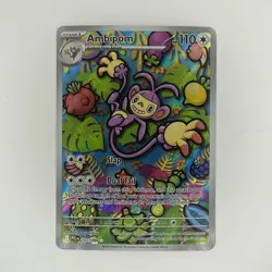 Ambipom 107/094 - Illustration Rare - Phantasmal Flames Holo - Pokemon TCG - Image 1