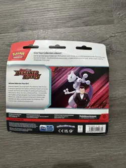 Pokemon TCG: Destined Rivals 3 Pack Zebstrika Blister New In Box Factory Sealed - Image 2