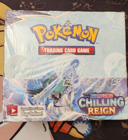 Pokemon TCG Sword & Shield - Chilling Reign Booster Box- Factory Sealed- Perfect 820650818462 - Image 1