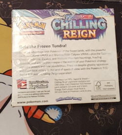 Pokemon TCG Sword & Shield - Chilling Reign Booster Box- Factory Sealed- Perfect 820650818462 - Image 2
