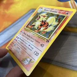 Pokemon TCG Blaine's Arcanine Gym Challenge 1/132 Holo Unlimited Rare - Image 3