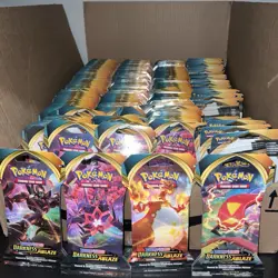 DARKNESS ABLAZE Sleeved Booster Pack X 36 Pokemon TCG Sealed 820650807138 - Image 1