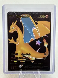 Pokemon TCG Charizard V 079/073 2020 Fire FAN ART NOVELTY NM+ - Image 1