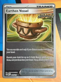 Earthen Vessel 106/131 Sv: Prismatic Evolutions Reverse Holo - Pokemon NM - Image 1