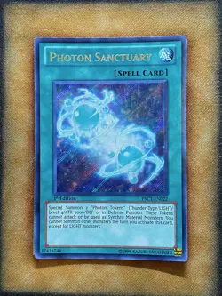 Yugioh Photon Sanctuary PRC1-EN022 Secret Rare 1st Ed NM - Image 1