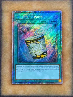 Yugioh Instant Fusion RA03-EN171 Platinum Secret Rare 1st Ed NM - Image 1