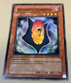 YuGiOh Infernity Holo Bundle Archfiend, Dwarf, Guardian WC09 EN001 EN002 EN003 - Image 4