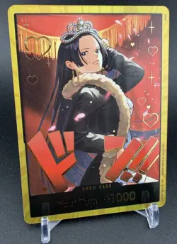 One Piece Boa Hancock Alt Art Gold Don Heroines Extra Booster Eb-03 English NM/M - Image 1