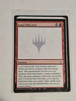 Guess Who it Is! - Playtest Card MagicCon Chicago '24 Unknown Event - Image 1